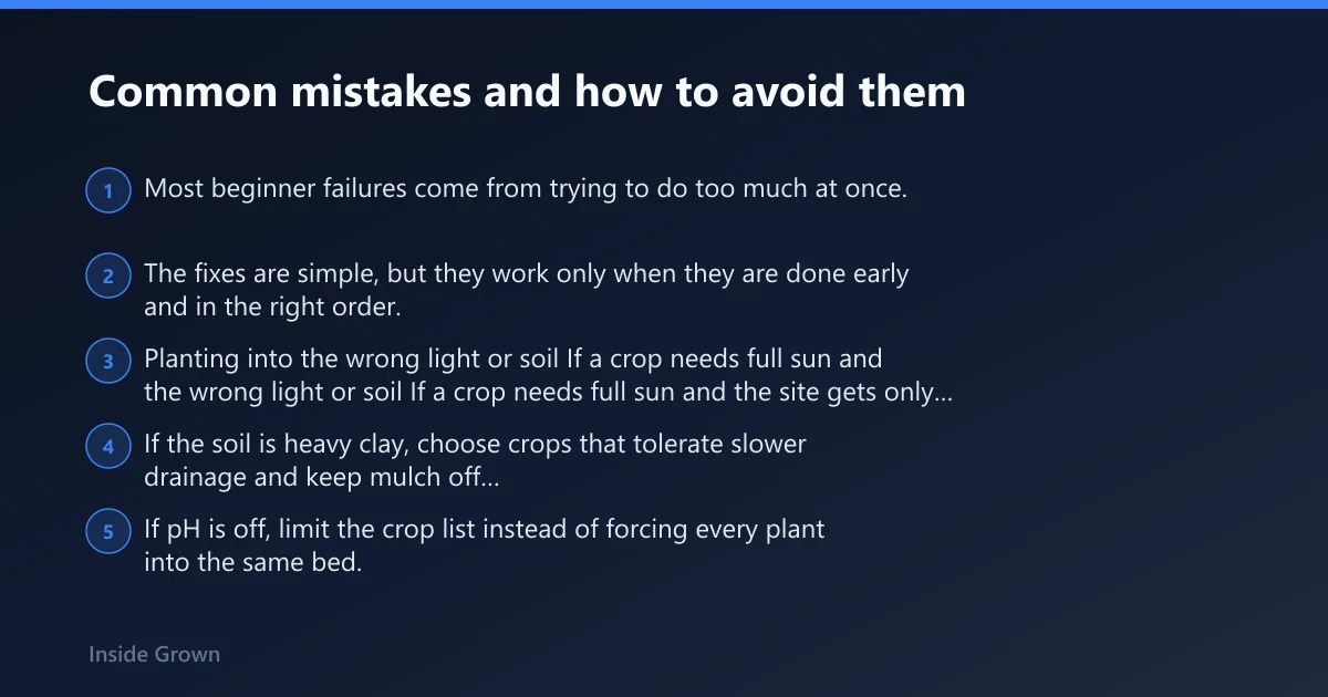Steps: Common mistakes and how to avoid them