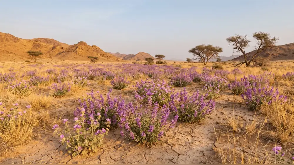 How Do Many Seeds Arrive And Grow in a Barren Landscape?