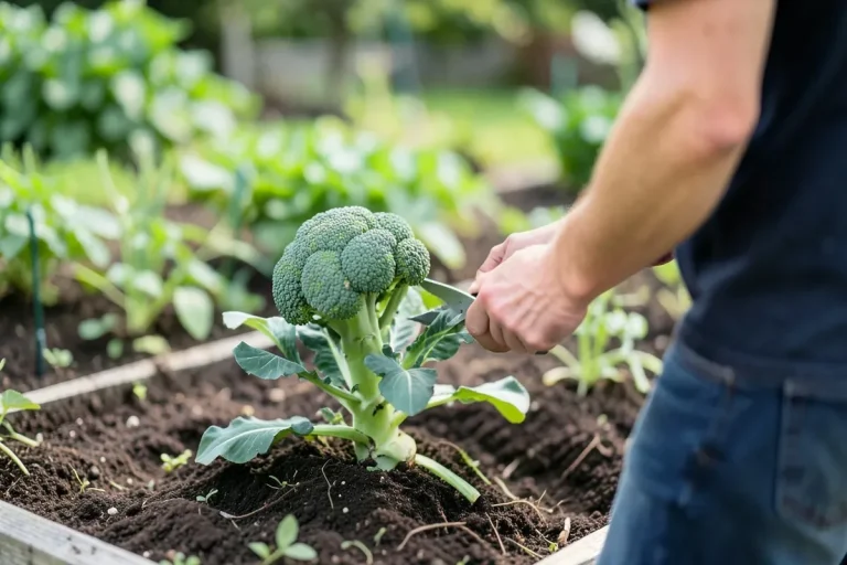 How to Trim Broccoli Plants for Square Foot Gardens