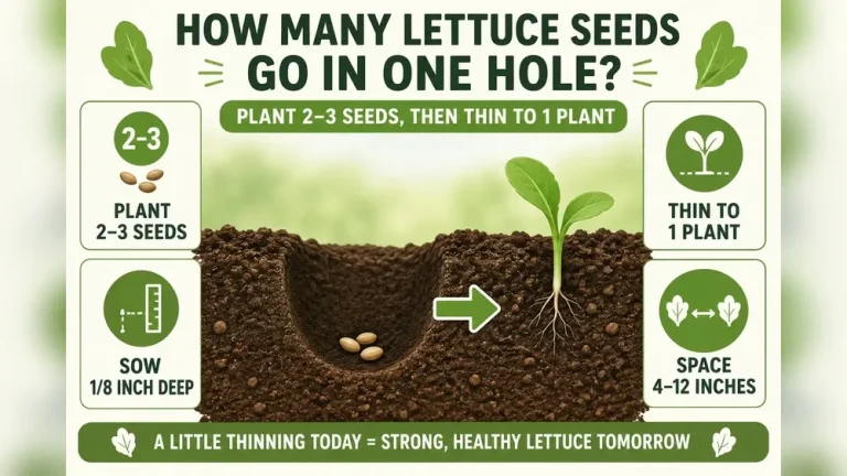 When Planting Seeds How Many Should Go in One Hole?