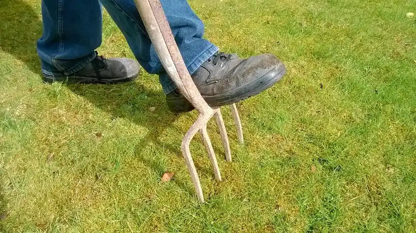 Which aeration tool fits each garden area?