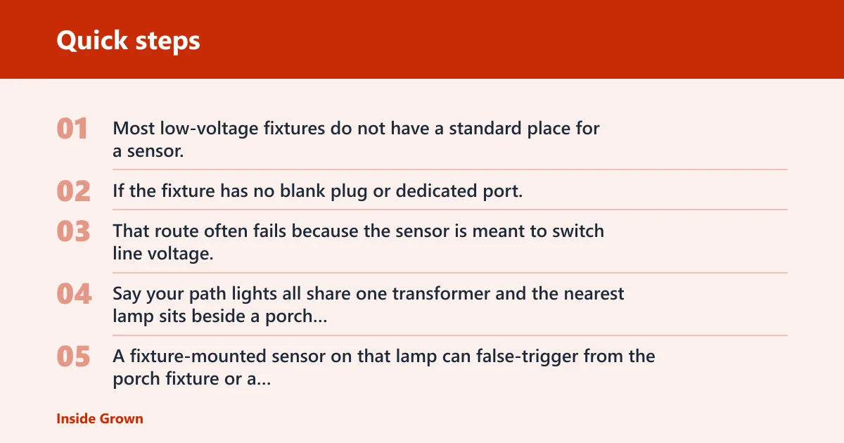 Quick steps: How to add a photocell to any light?