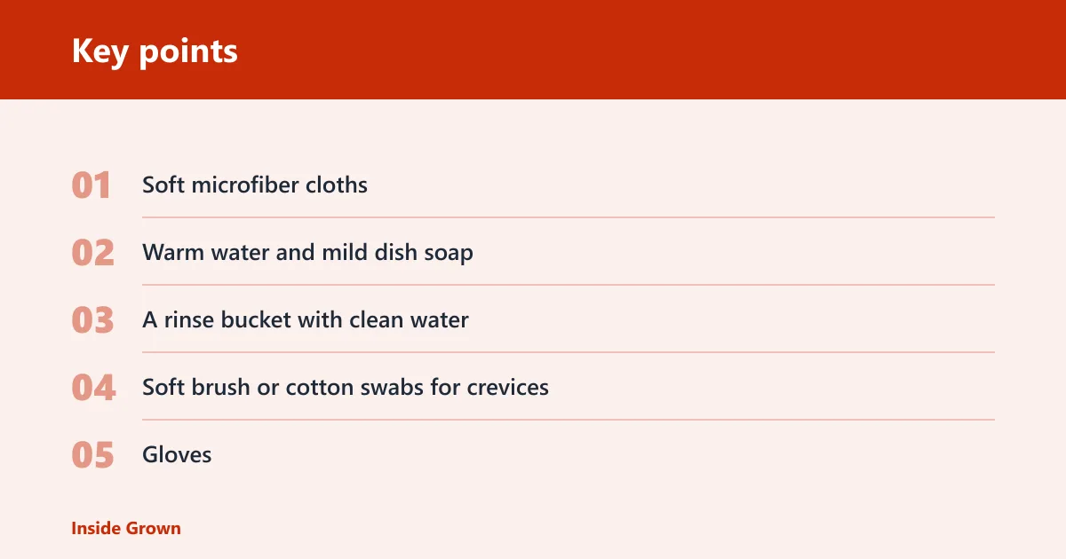 Key points: What you'll need