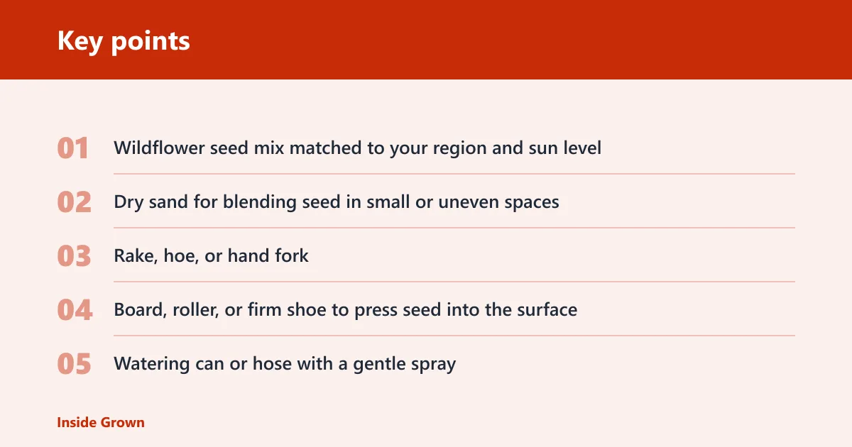 Key points: What you’ll need