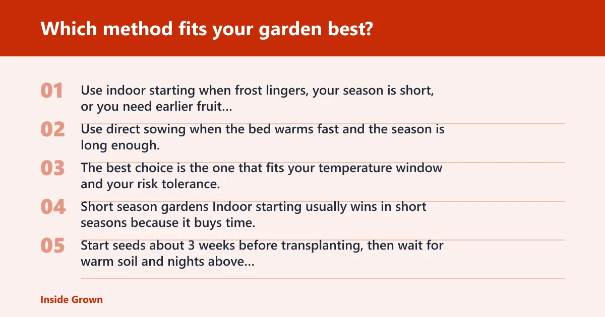 Steps: Which method fits your garden best?